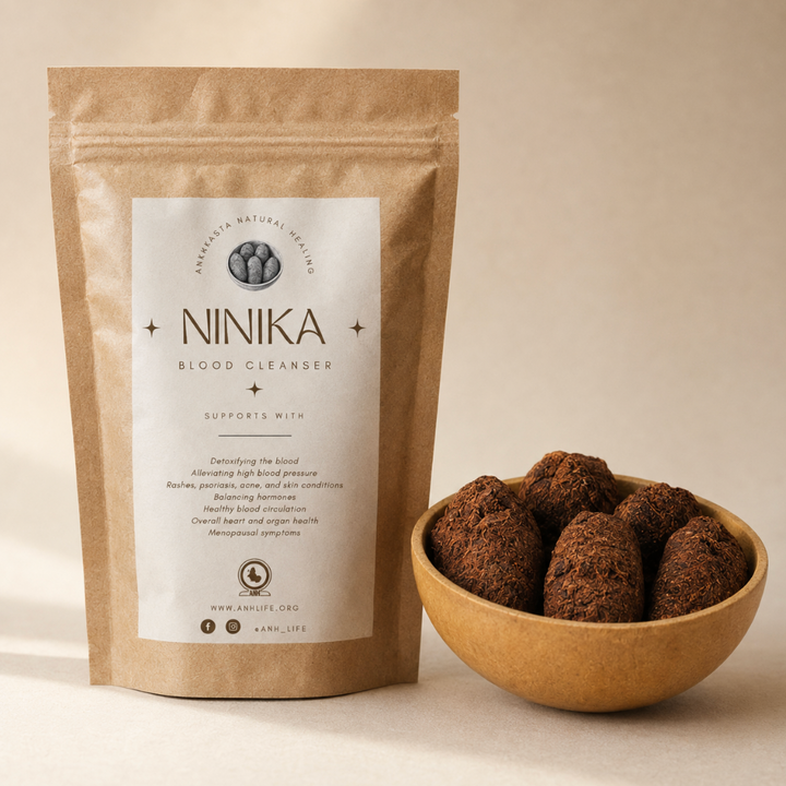 Raw Ninika Ball: Blood Cleanser by ANH for blood and circulatory wellness