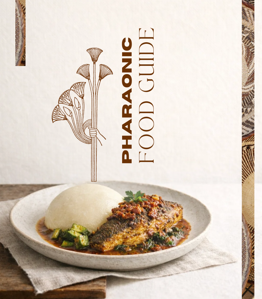 The Pharaonic Food Guide: Ancient Wisdom for Modern Health E-Book FREE WITH POSTER PURCHASE by ANH for Indigenous wellness