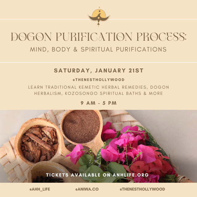 The NEST Event: Dogon Cleansing & Philosophy Workshop Tickets
