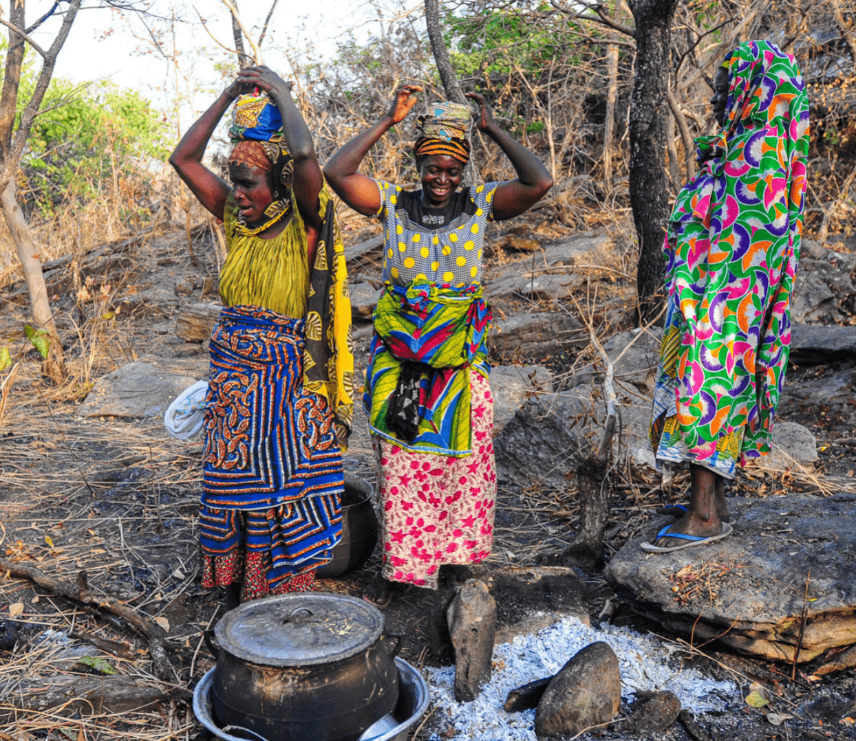 Women preserving cultural traditions in West Africa