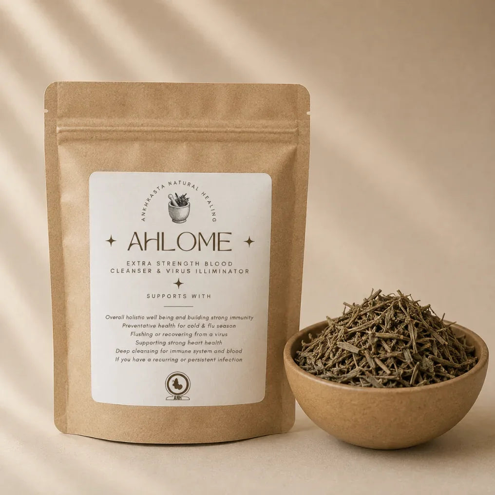 Ahlome in its new Ankhkasta packaging