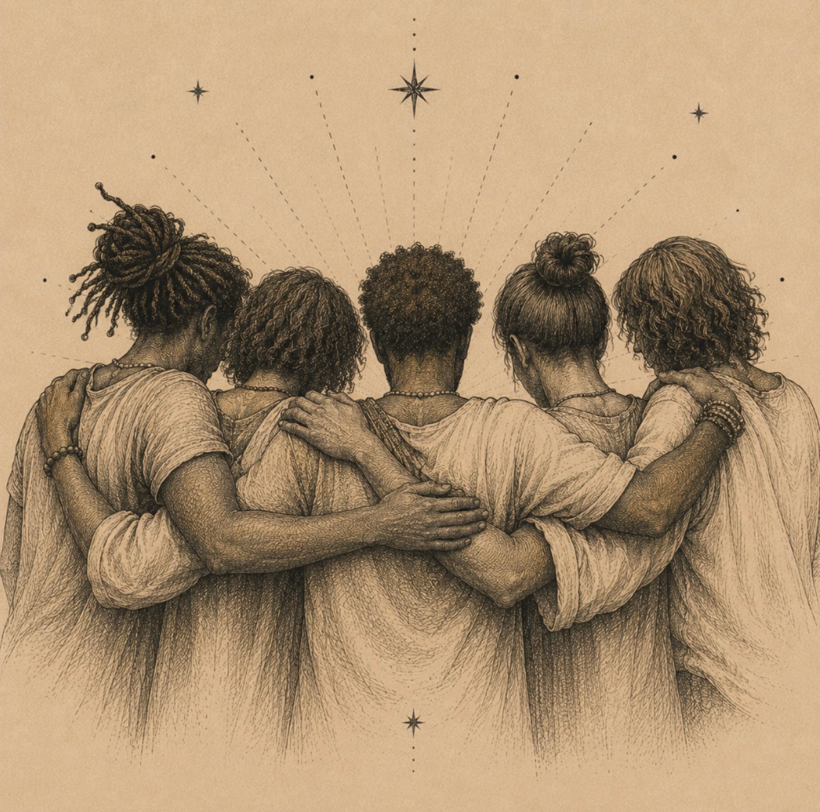 Illustration representing individual and group coaching